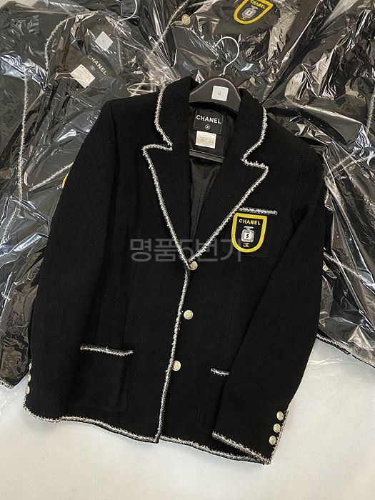 샤넬 자켓 빈티지 CC 로고 패츠 재킷 상품 이미지 6